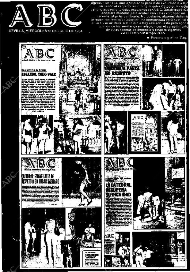 ABC SEVILLA 18-07-1984 página 1