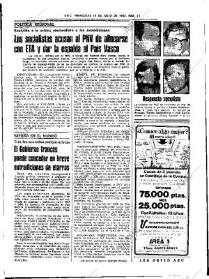 ABC SEVILLA 18-07-1984 página 11