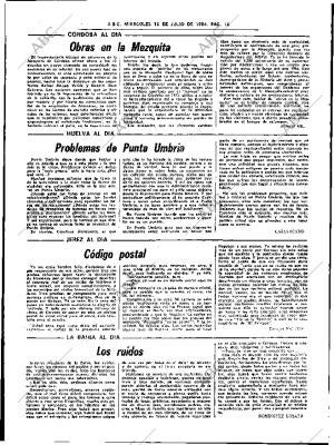 ABC SEVILLA 18-07-1984 página 16
