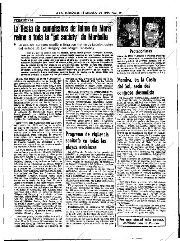 ABC SEVILLA 18-07-1984 página 19