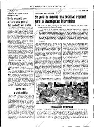 ABC SEVILLA 18-07-1984 página 20