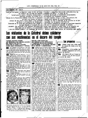 ABC SEVILLA 18-07-1984 página 34