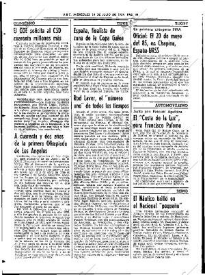 ABC SEVILLA 18-07-1984 página 44