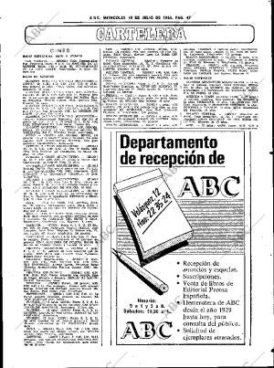 ABC SEVILLA 18-07-1984 página 47