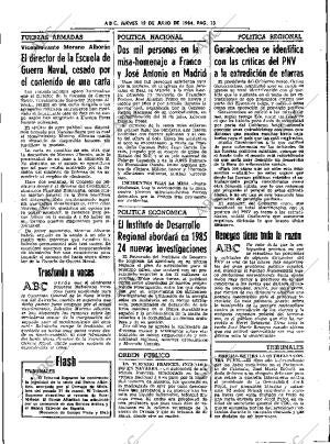 ABC SEVILLA 19-07-1984 página 13