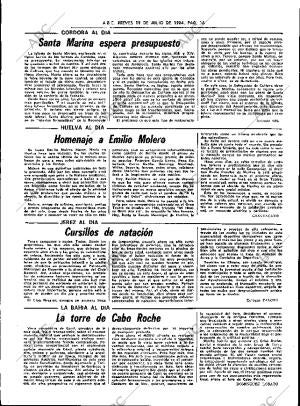 ABC SEVILLA 19-07-1984 página 16