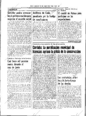 ABC SEVILLA 19-07-1984 página 22