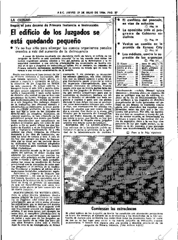 ABC SEVILLA 19-07-1984 página 27