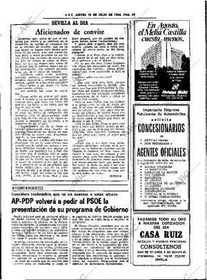 ABC SEVILLA 19-07-1984 página 29