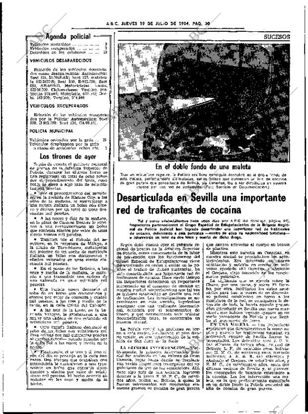 ABC SEVILLA 19-07-1984 página 30