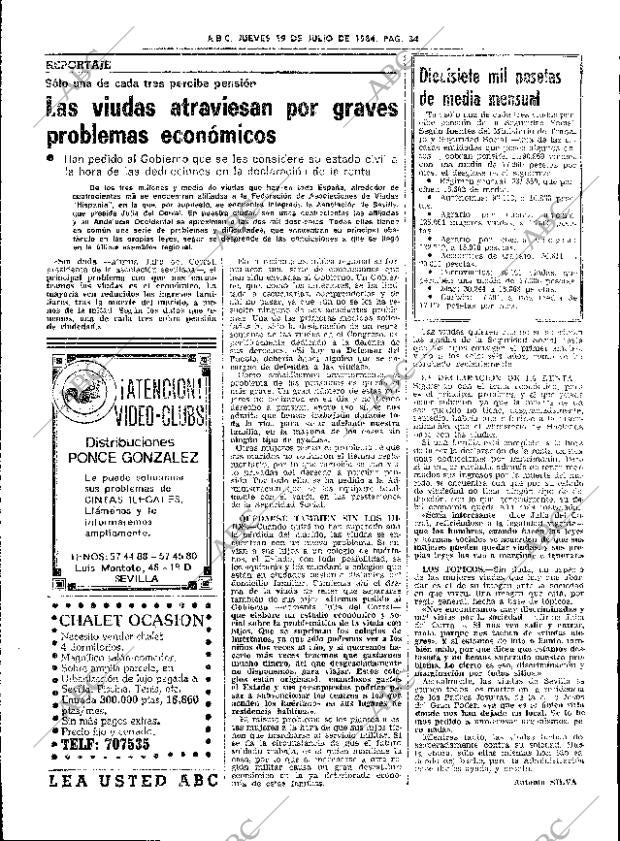 ABC SEVILLA 19-07-1984 página 34
