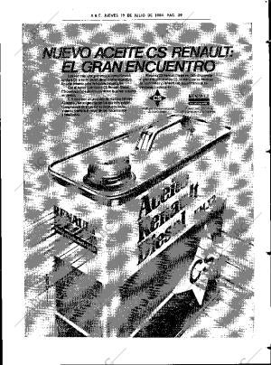 ABC SEVILLA 19-07-1984 página 39