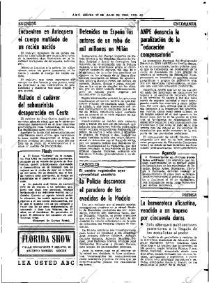 ABC SEVILLA 19-07-1984 página 45