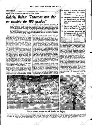 ABC SEVILLA 19-07-1984 página 47