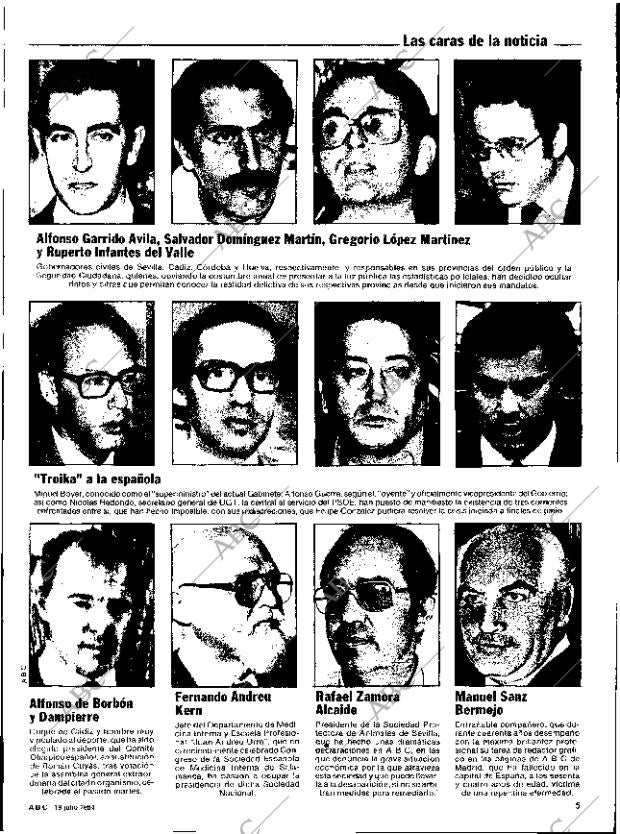 ABC SEVILLA 19-07-1984 página 5