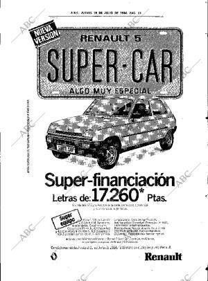 ABC SEVILLA 19-07-1984 página 51