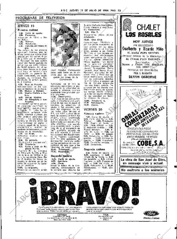 ABC SEVILLA 19-07-1984 página 53