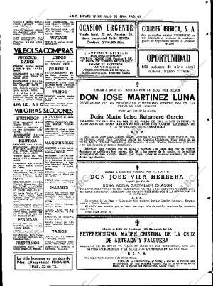 ABC SEVILLA 19-07-1984 página 61