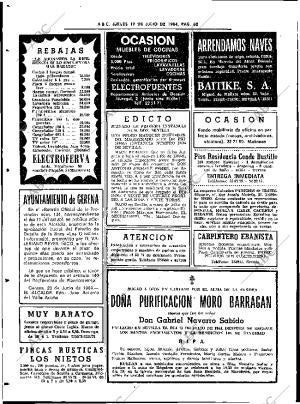 ABC SEVILLA 19-07-1984 página 62