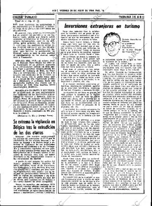 ABC SEVILLA 20-07-1984 página 16