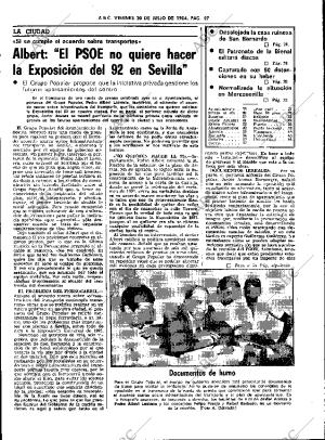 ABC SEVILLA 20-07-1984 página 27