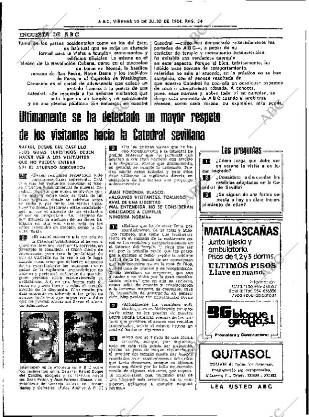 ABC SEVILLA 20-07-1984 página 34