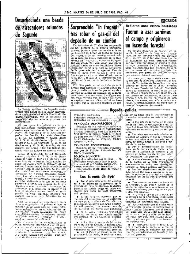 ABC SEVILLA 24-07-1984 página 40
