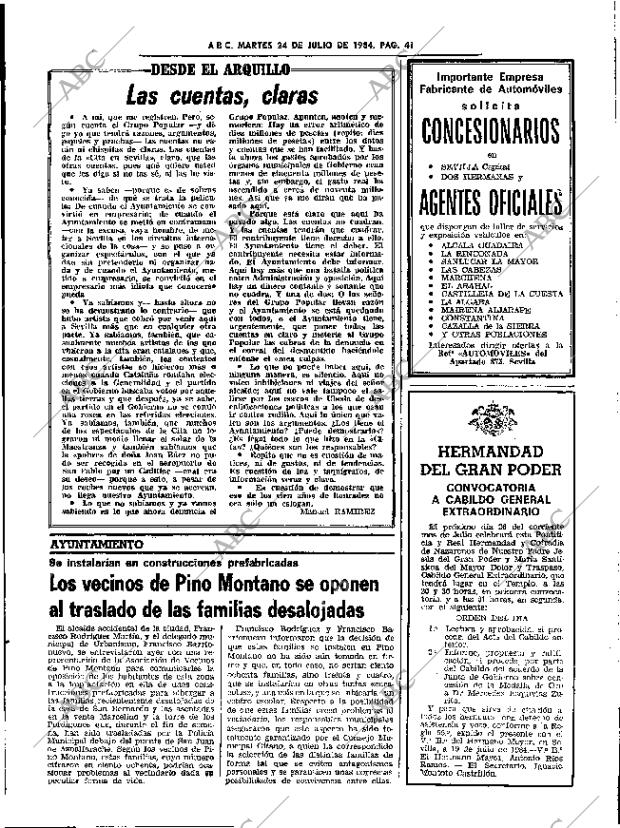 ABC SEVILLA 24-07-1984 página 41