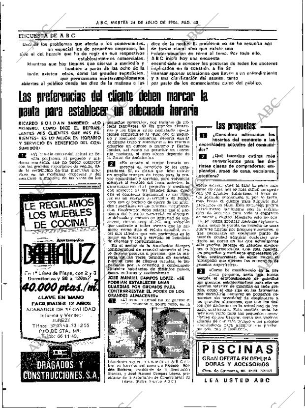 ABC SEVILLA 24-07-1984 página 48