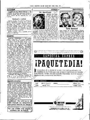 ABC SEVILLA 24-07-1984 página 59