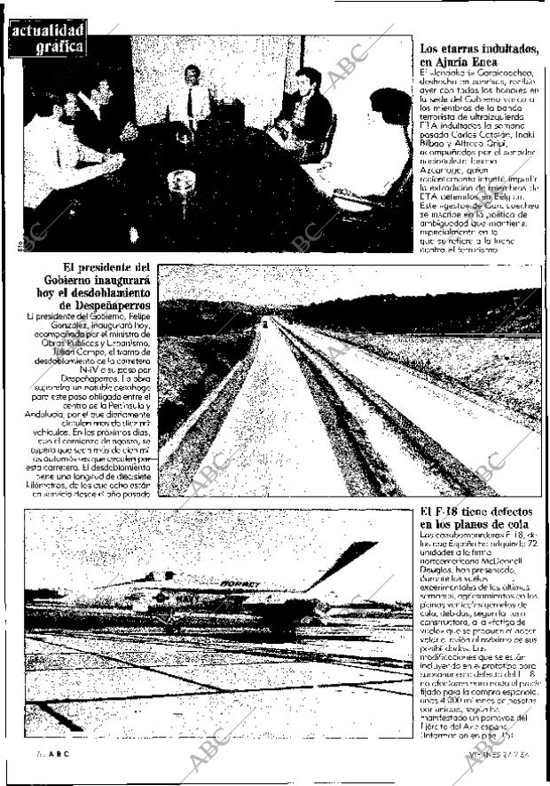 ABC MADRID 27-07-1984 página 6