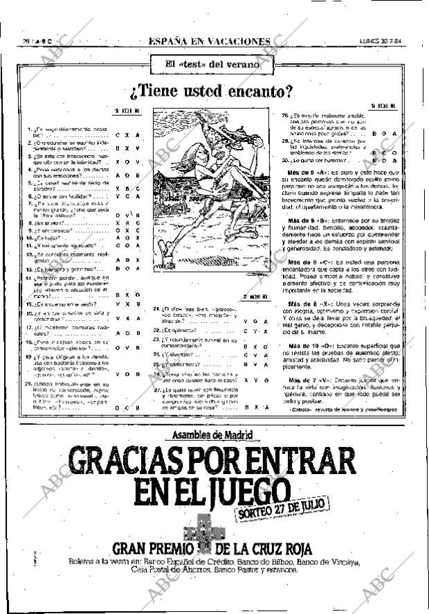 ABC MADRID 30-07-1984 página 28