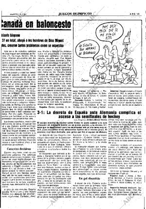 ABC MADRID 31-07-1984 página 45