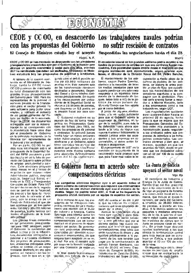 ABC MADRID 31-07-1984 página 49