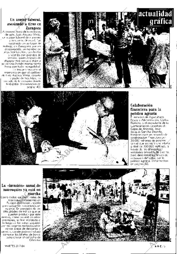 ABC MADRID 31-07-1984 página 5