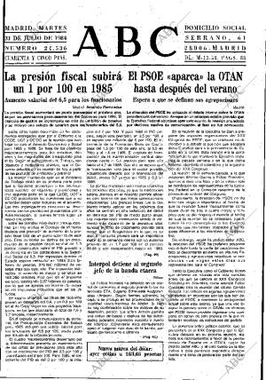 ABC MADRID 31-07-1984 página 9