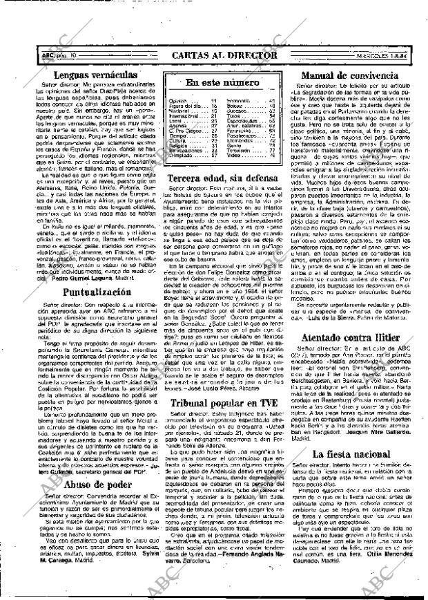 ABC MADRID 01-08-1984 página 10