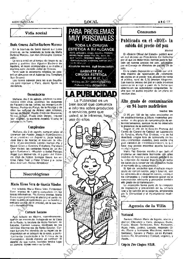 ABC MADRID 01-08-1984 página 27