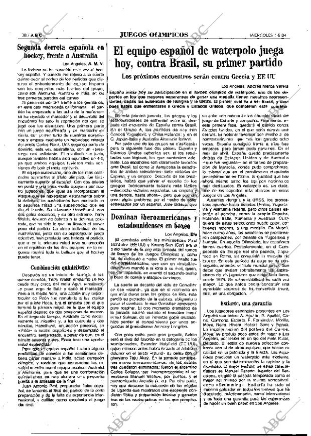 ABC MADRID 01-08-1984 página 38