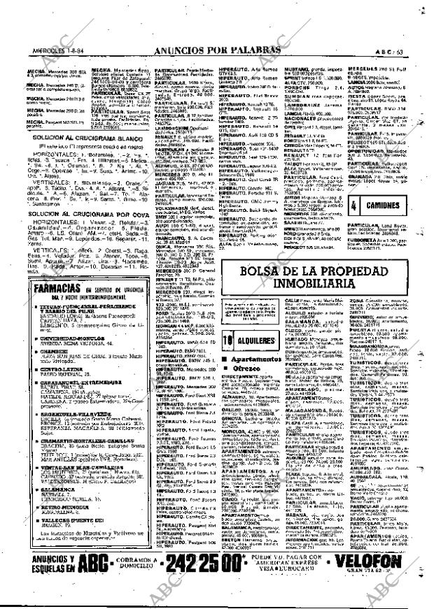 ABC MADRID 01-08-1984 página 63