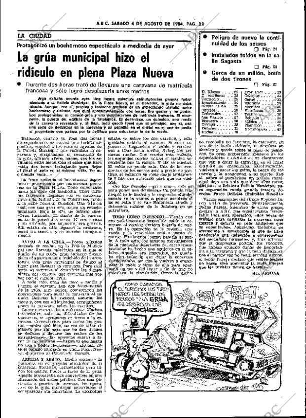 ABC SEVILLA 04-08-1984 página 23