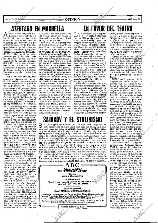 ABC MADRID 08-08-1984 página 11