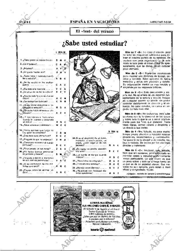 ABC MADRID 08-08-1984 página 32