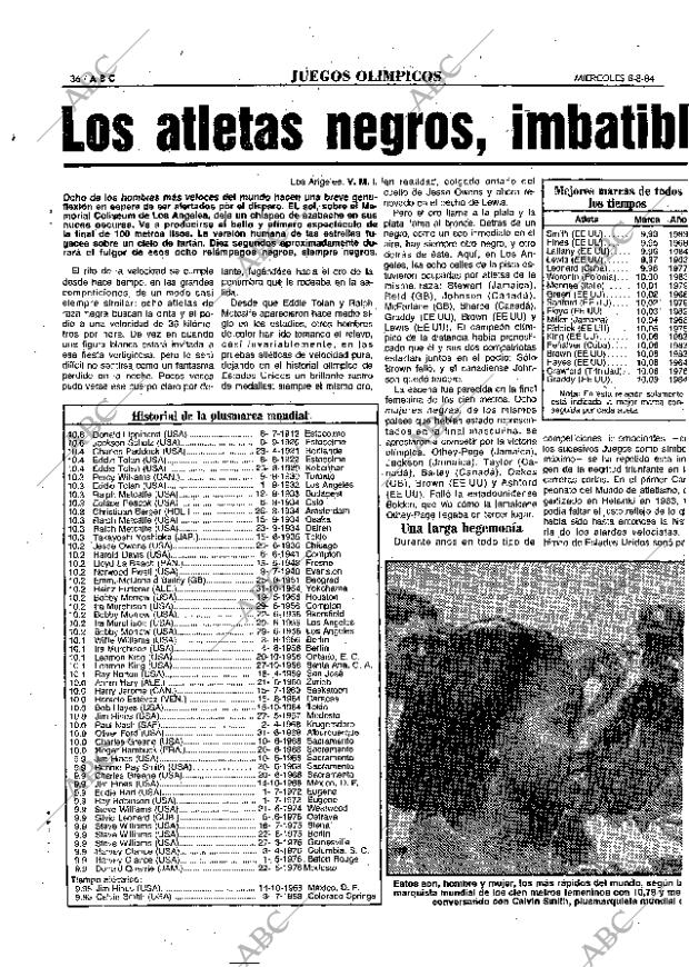 ABC MADRID 08-08-1984 página 36