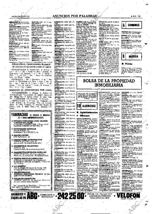 ABC MADRID 08-08-1984 página 55