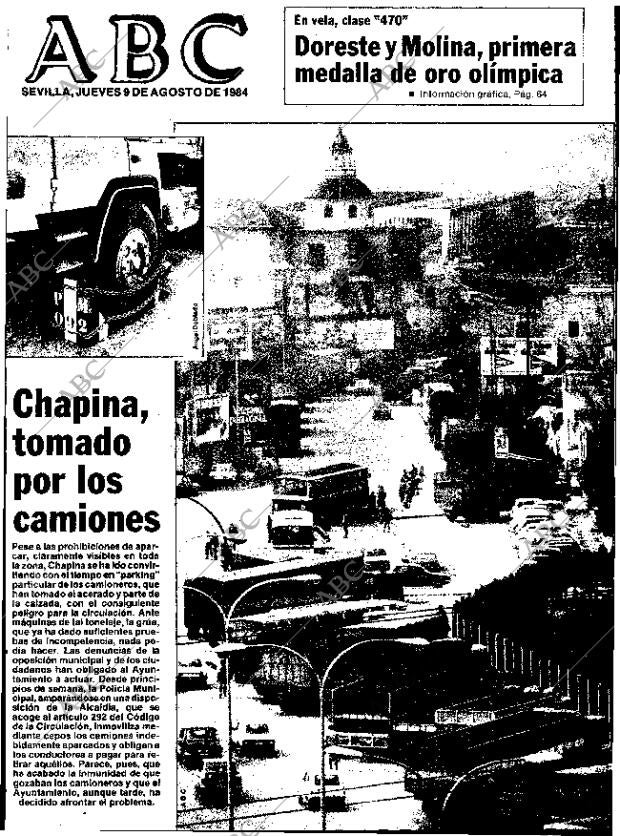 ABC SEVILLA 09-08-1984 página 1