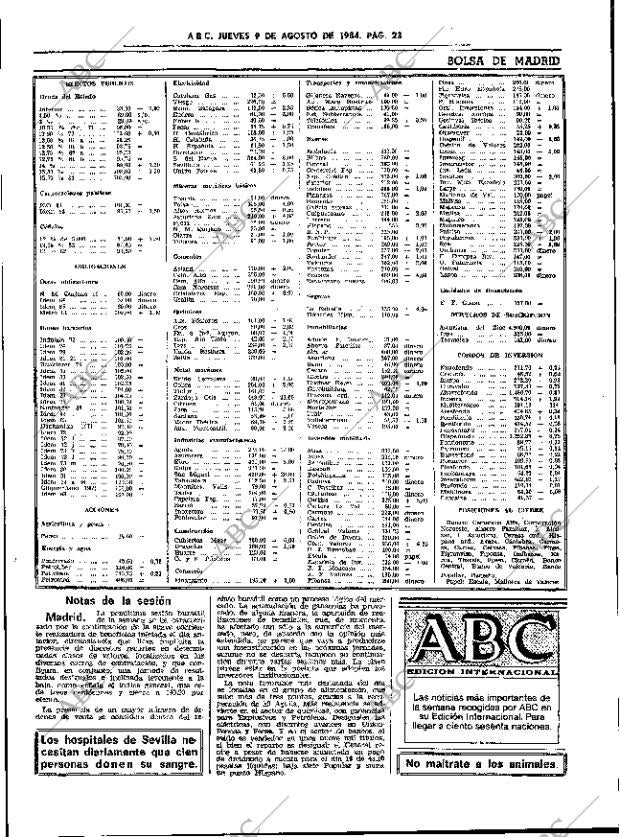 ABC SEVILLA 09-08-1984 página 23
