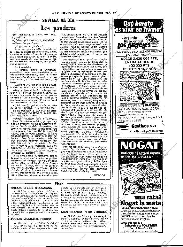 ABC SEVILLA 09-08-1984 página 27