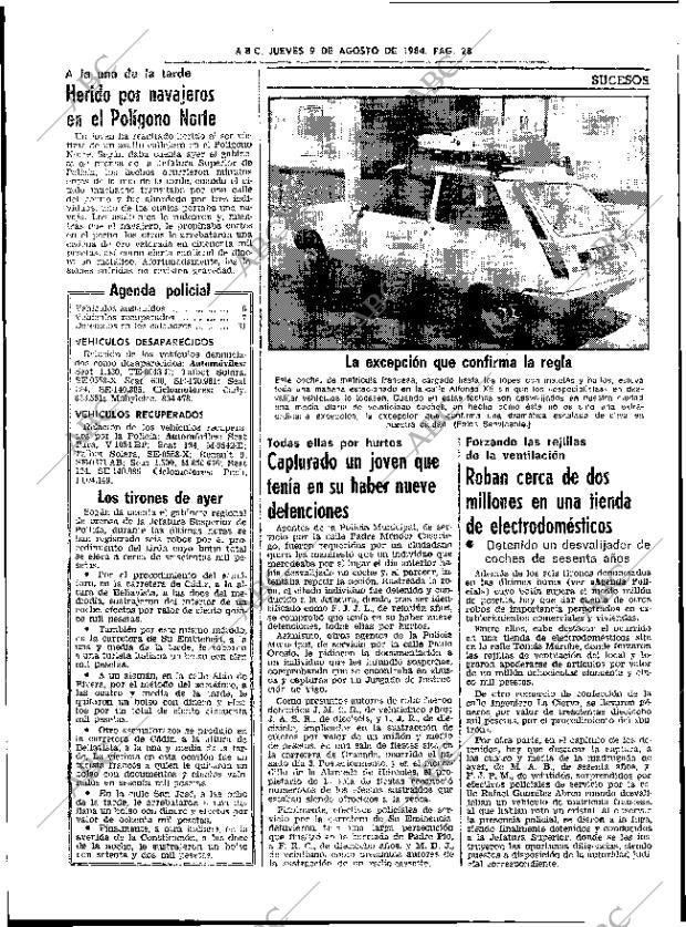 ABC SEVILLA 09-08-1984 página 28