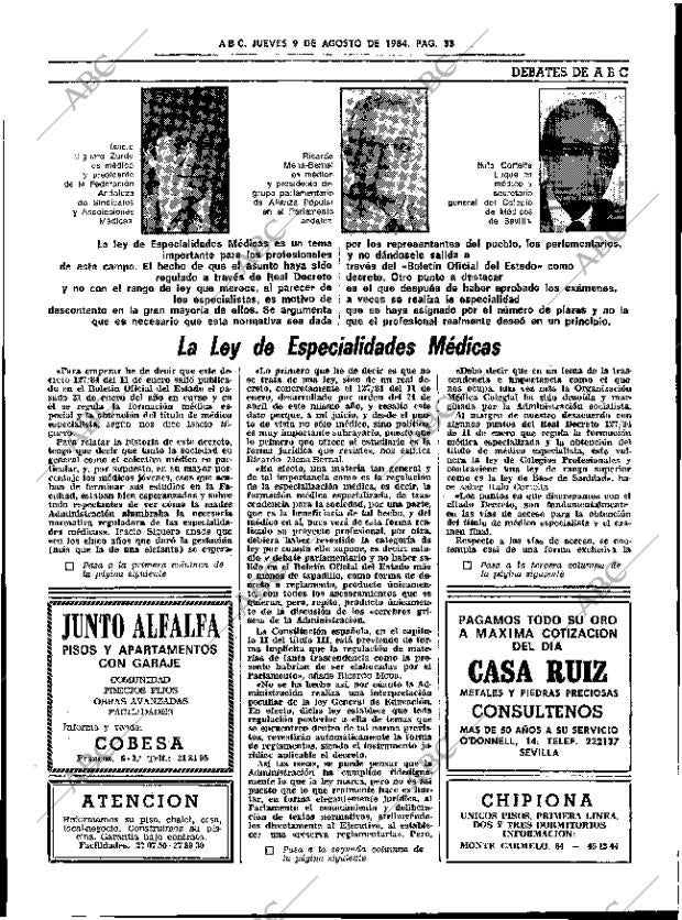 ABC SEVILLA 09-08-1984 página 33